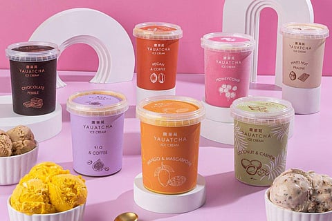 Yauatcha gourmet ice cream flavours