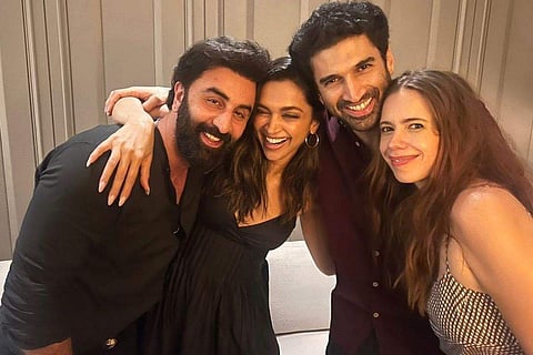 Deepika Padukone, Ranbir Kapoor, Aditya Roy Kapur and Kalki Koechlin at YJHD 10 year bash