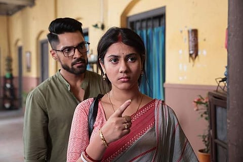 Gourab and Rittika in a still from the show