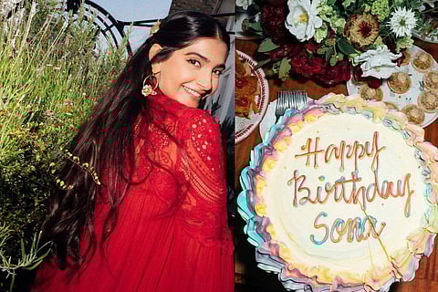 Sonam Kapoor celebrated her birthday this year with an intimate party
