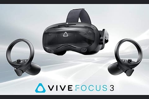 HTC launches VR headset 'VIVE Focus 3' with professional tools in India