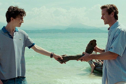 A scene from Call Me By Your Name