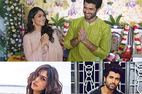 Mrunal Thakur and Vijay Deverakonda