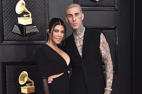 Kourtney Kardashian and Travis Barker