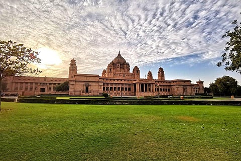 The Umaid Bhawan Palace in Jodhpur is one of the largest private residences in the world