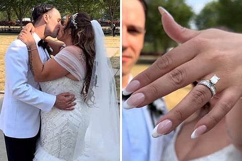 Alaina Scott marries long-time partner Matt