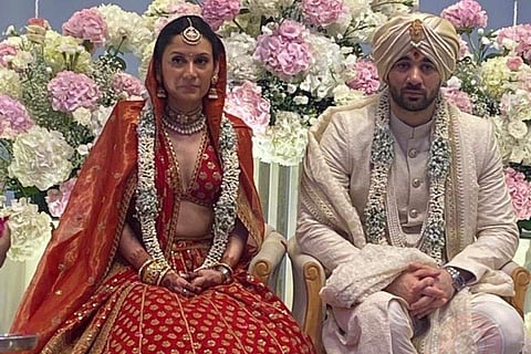 Karan Deol and Drisha Acharya