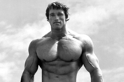 Throwback Photo:  Arnold Schwarzenegger