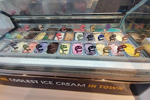 36 ice cream flavours