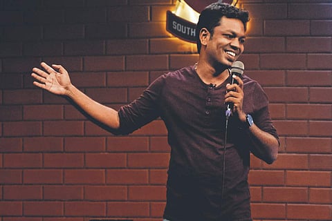 Comedian Mervyn Rozz