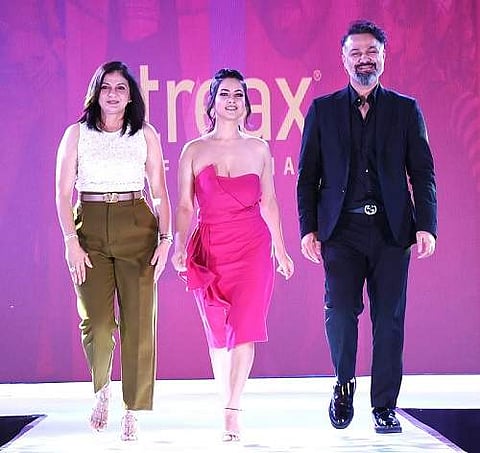 (L-R) Rochelle Chhabra, Puja Banerjee, Vipul Chudasama