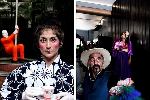 Stills from the play