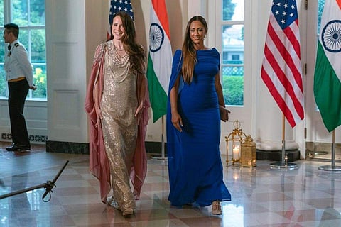 Ashley Biden with Seema Sadanandan