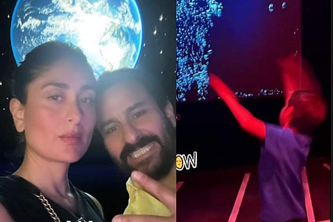 Kareena and Saif  flew to London after Adipurush  release