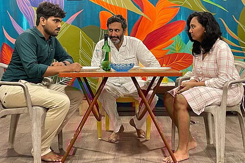 Antony Joseph, TM Karthik & Sukanya Umesh in The Father