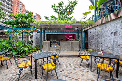 Interior of the cafe
