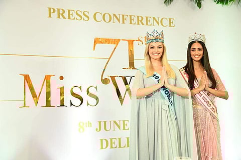 Karolina Bielawska and Sini Shetty