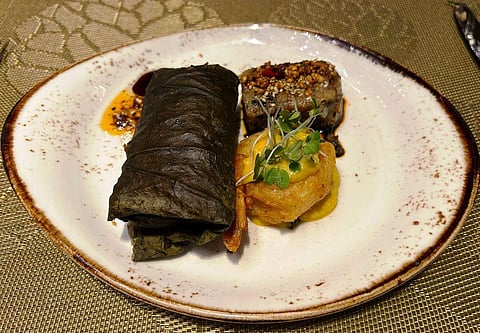 (Clockwise) Lo Bak Guo, Salted Egg Yolk Prawn & Lo Ma Gai [Pic Credit: Sauvik Acharjee]