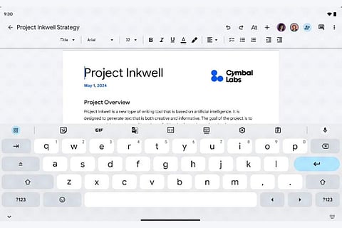 Google Docs for Android to now open into edit mode
