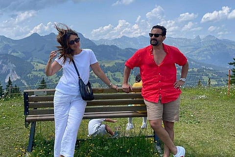 Kareena Kapoor and Saif Ali Khan in Italy