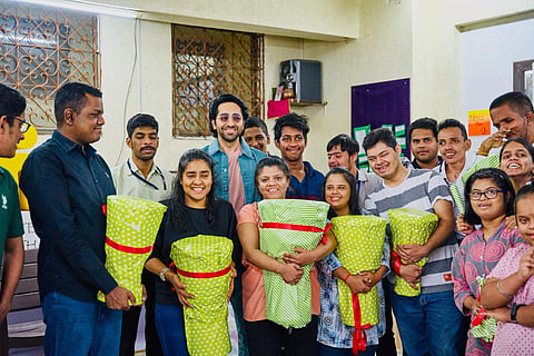 Ayushmann Khurrana visits NGO Mann