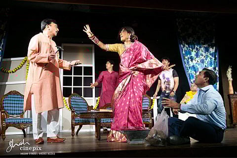 A scene from the play