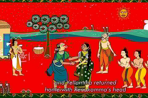 A glimpse of the film