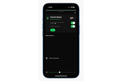 Spotify introduces shared volume feature for group sessions