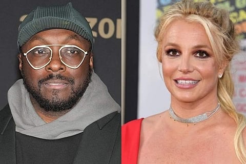 Will.I.Am and  Britney Spears