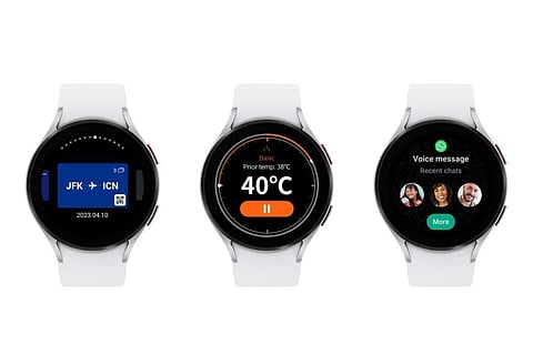 Galaxy Watch series to feature Samsung Wallet, Thermo Check & WhatsApp
