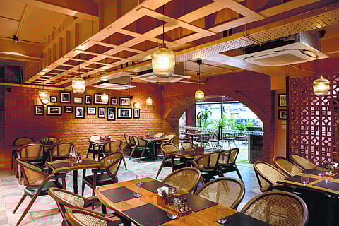 Interiors at the Lazy Leopard