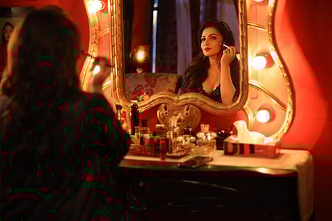 Tnusree in a still from the movie