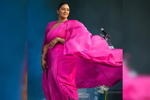 Raja Kumari at the event. | Pic: IANS Photo