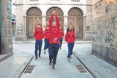 A still from Neon Phantom