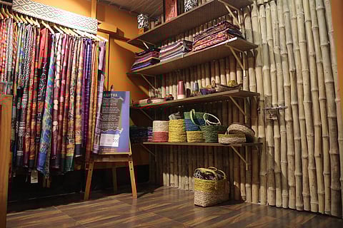 Interiors of the store