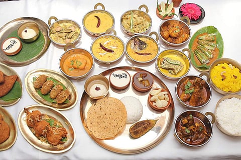 Some of the items from the delectable spread