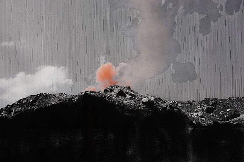 Suman Chandra's first solo, Silent Vision, explores coal mine landscapes