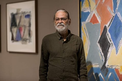 Sibaprasad Karchaudhuri speaks about his ongoing exhibition