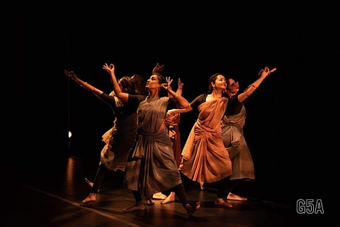 In frame: A still from the performance