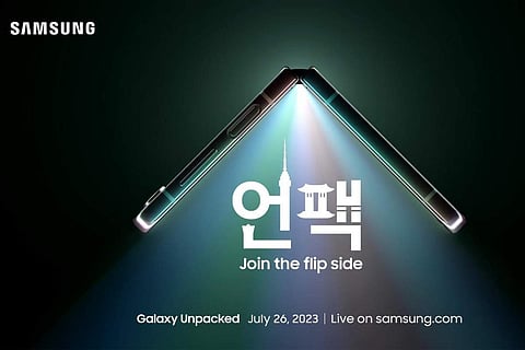 Samsung set to unveil new foldables on July 26