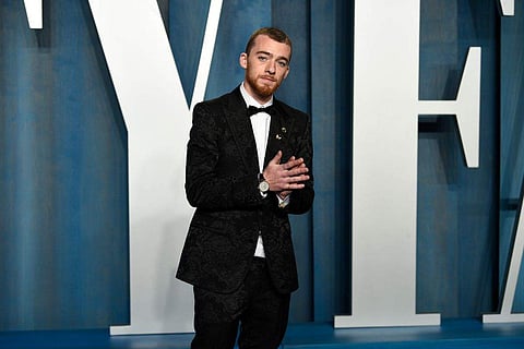 Angus Cloud at an Oscar Party in 2022