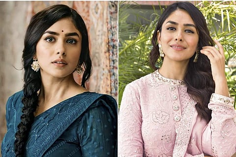 Mrunal Thakur celebrates her birthday in Hyderabad