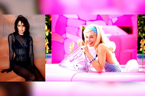 Gal Gadot and Margot Robbie (in and as BAribie) | Pic: IANS Photo