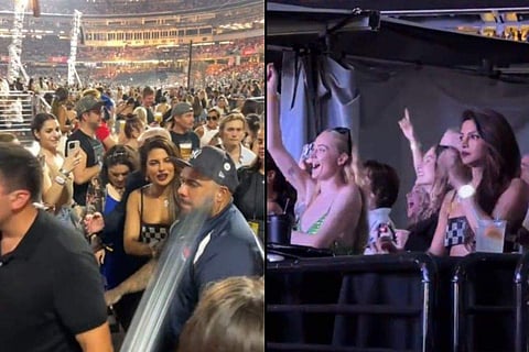 Priyanka Chopra at Yankee Stadium