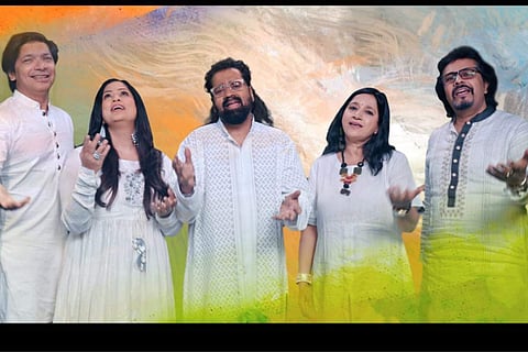 Independence Day: Artist and director Indrajit Nattoji collaborates with music maestros Bickram Gho