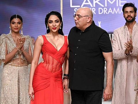 Designer Tarun Tahiliani Collection, Sheer Drama, embodies the heritage textile in a modern avatar