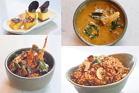 A range of mouth-watering dishes from the buffet. Pics: P Ravikumar