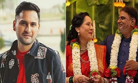 Marathi actor Siddharth Chandekar gets his mother married again