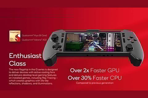 Qualcomm unveils Snapdragon G series chips for handheld gaming devices
