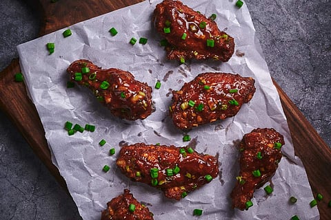 Chicken wings at Lafayette by Mug Cakes